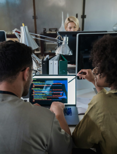 Sathuram Software team working on IT solutions