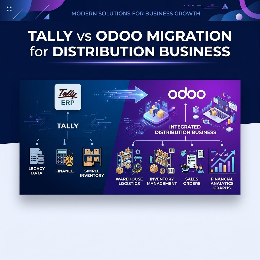 Moving from Tally to Odoo for Distribution Business